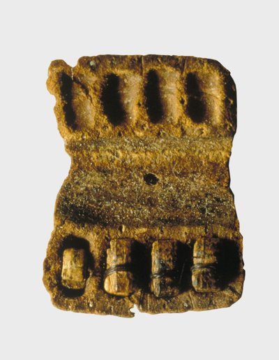 Phylactery in their original leather box, Qumran Caves by Unbekannt Unbekannt